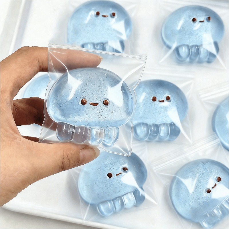 Kids Toys Easter - Cute Jellyfish Squishy Fidget Toy, Stress