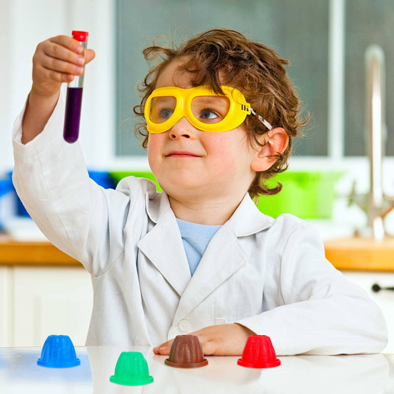Volcano Experiment Kit - DIY Volcano Eruptions Science Educational Plastic