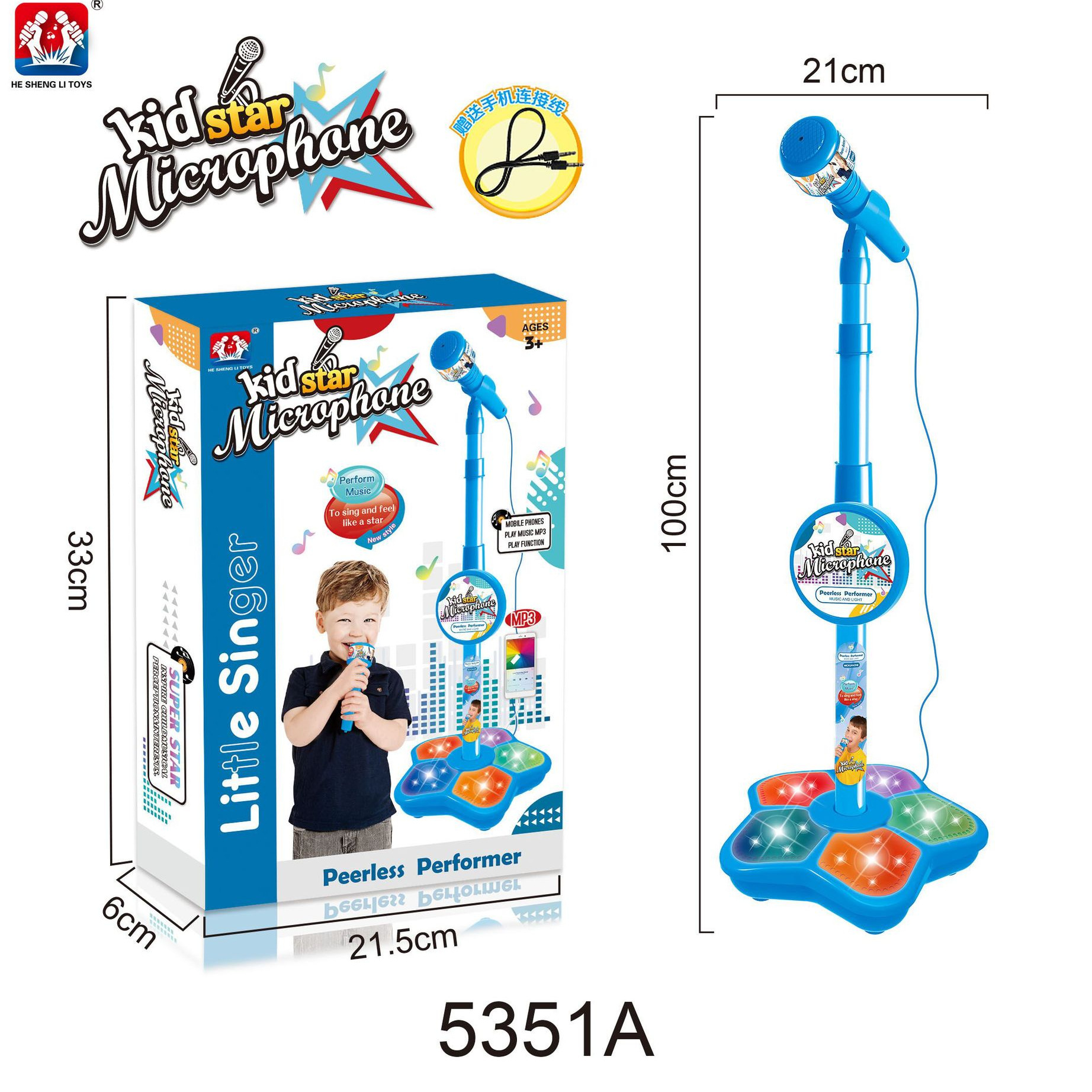 Kids Microphone Karaoke - Kids Microphone with Stand Karaoke Song