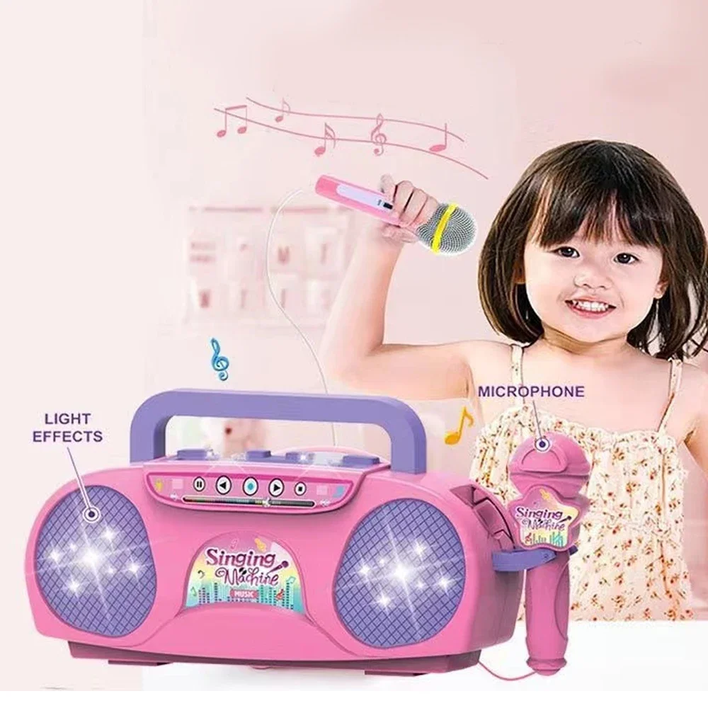 Kids Microphone Karaoke - Kids Microphone Karaoke Machine Music Instrument