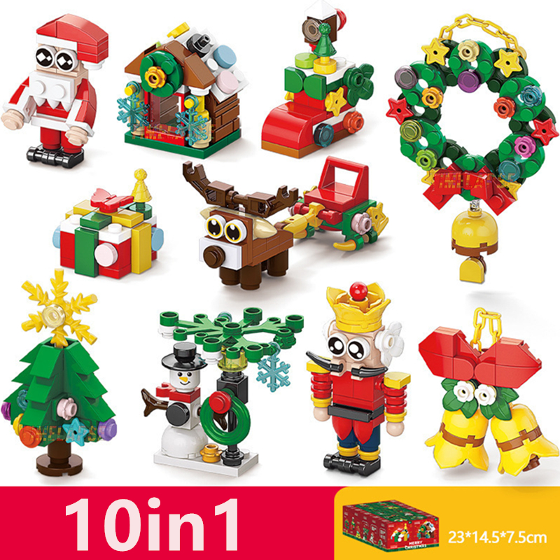 Kids Xmas Toys Ideas - DIY 10in1 Christmas Elk Deer Santa