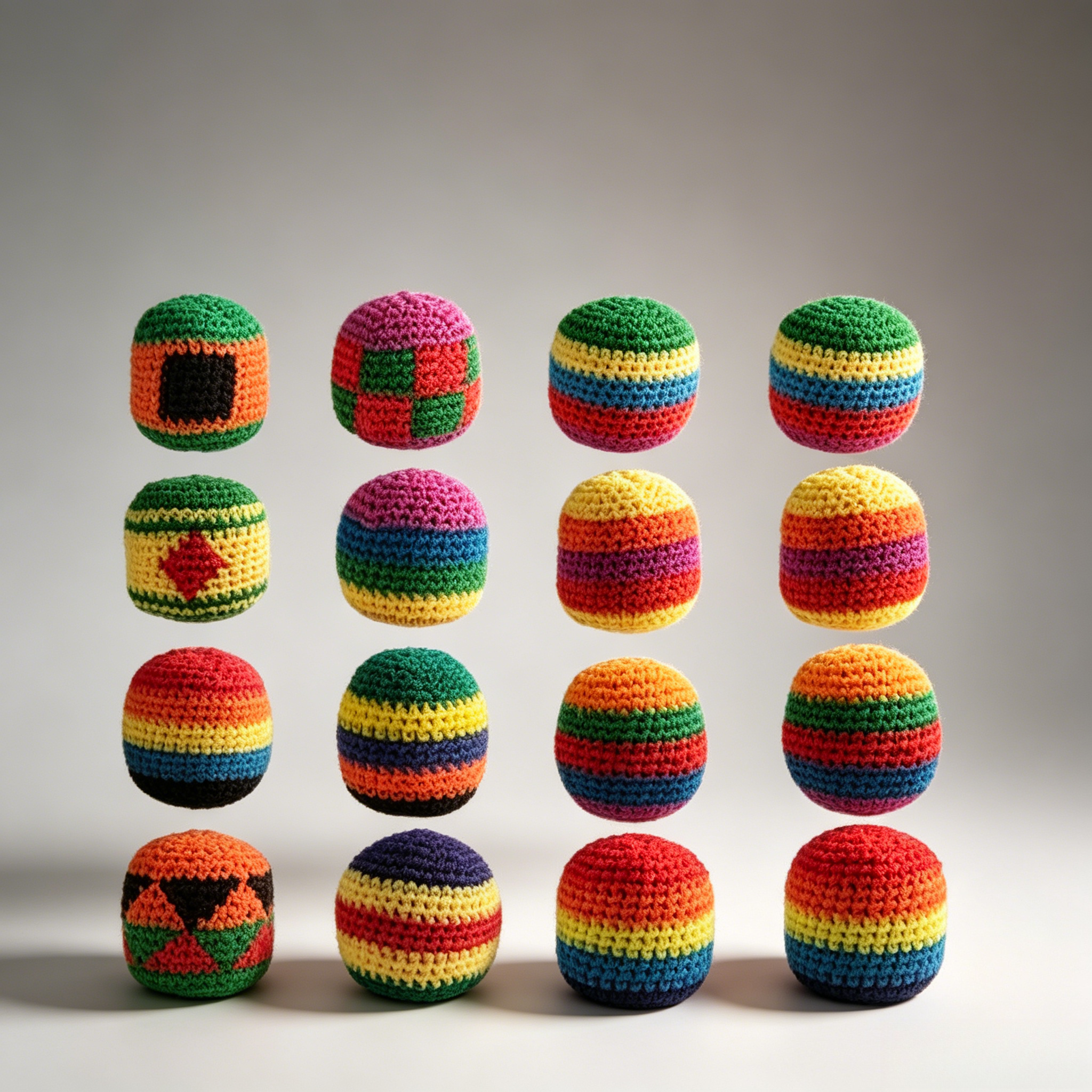 Kids Toys Under 300 - Durable Handmade Soft Bottom Kids Footbag