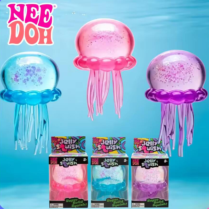 Sensory Fidget Toys - 2026 Hot Cute Jellyfish /';Nee Doh