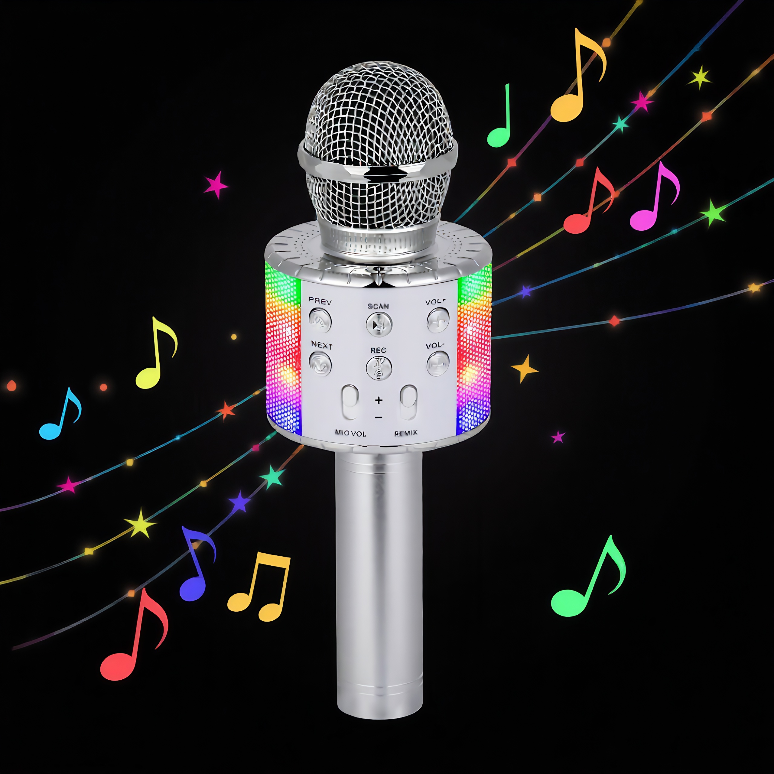 Kids Microphone Karaoke - Bluetooth Karaoke Microphone Wireless, Karaoke Mic