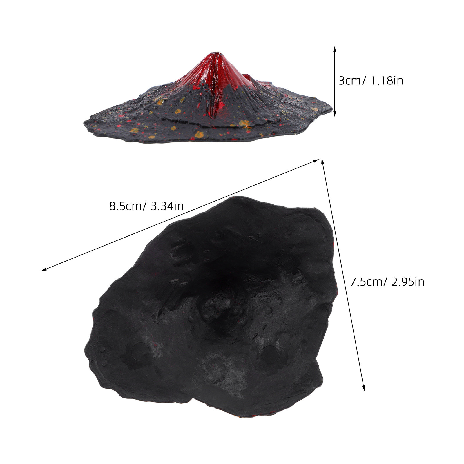 16Pcs Volcano Simulation Plast - Volcano Experiment Kit ulasan dan harga