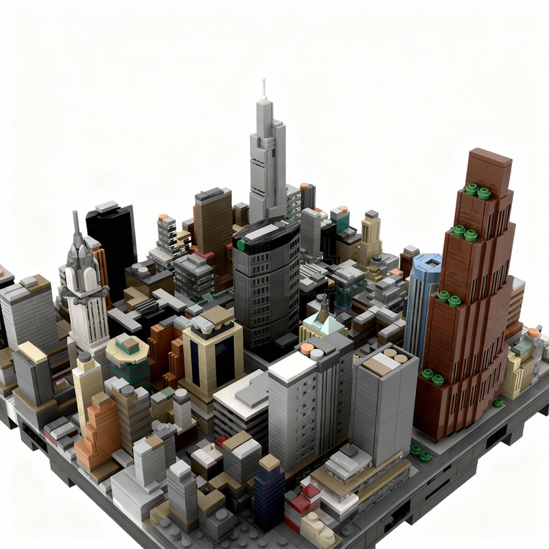 4592pcs MOC Grand Central Stat - Kids Toys Nyc ulasan dan harga