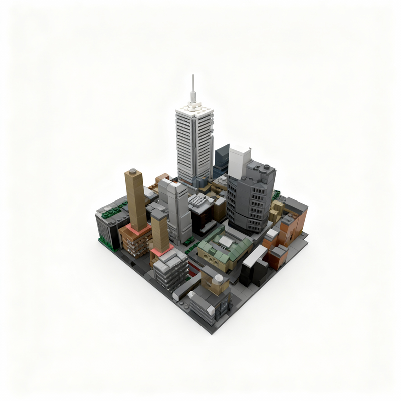 4592pcs MOC Grand Central Stat - Kids Toys Nyc ulasan dan harga