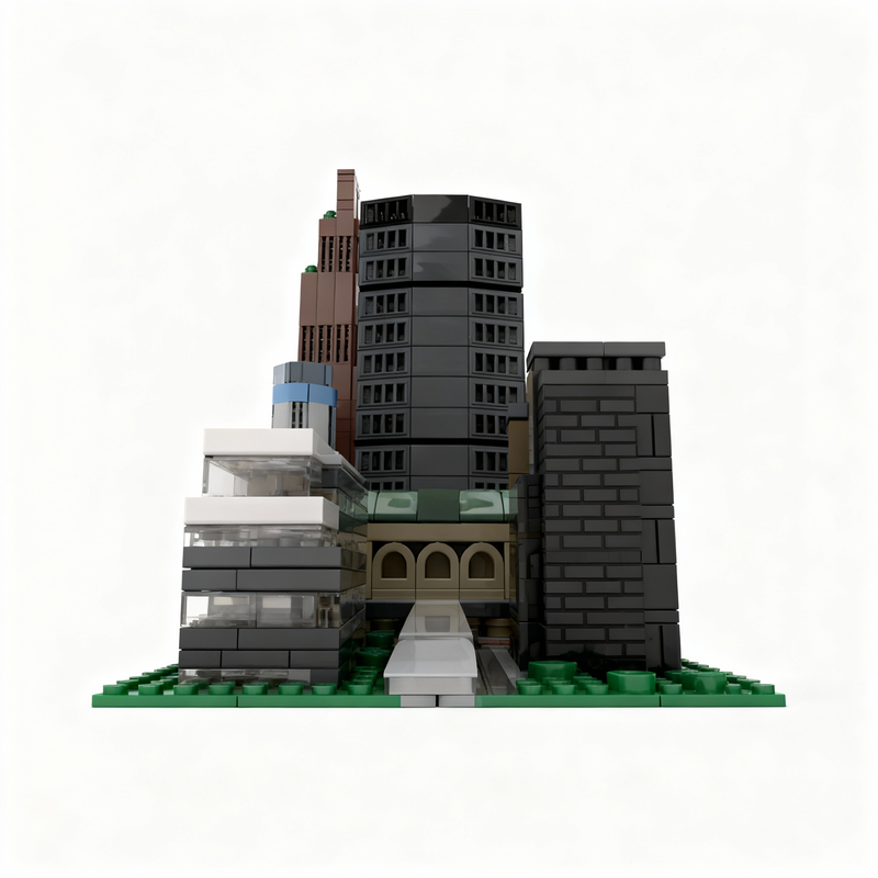 4592pcs MOC Grand Central Stat - Kids Toys Nyc ulasan dan harga