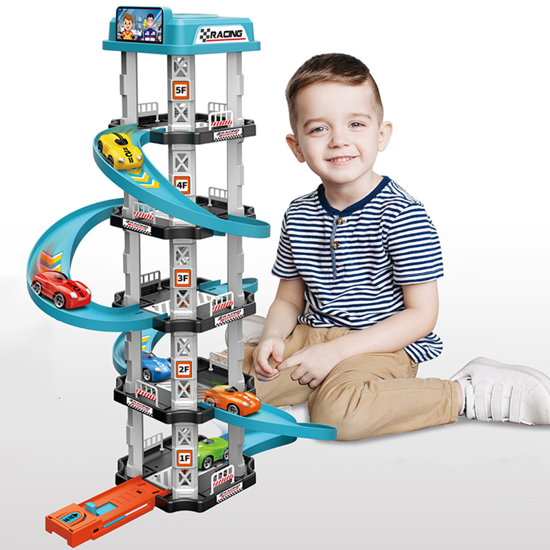 Racing Rail Car Toys Children  - Catapult Launcher Toy ulasan dan harga