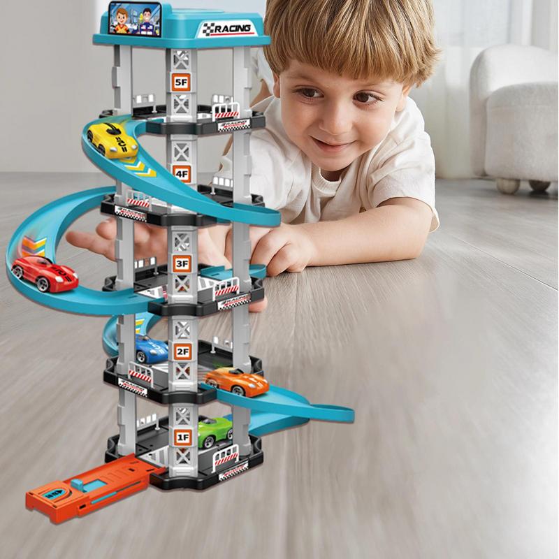 Racing Rail Car Toys Children  - Catapult Launcher Toy ulasan dan harga