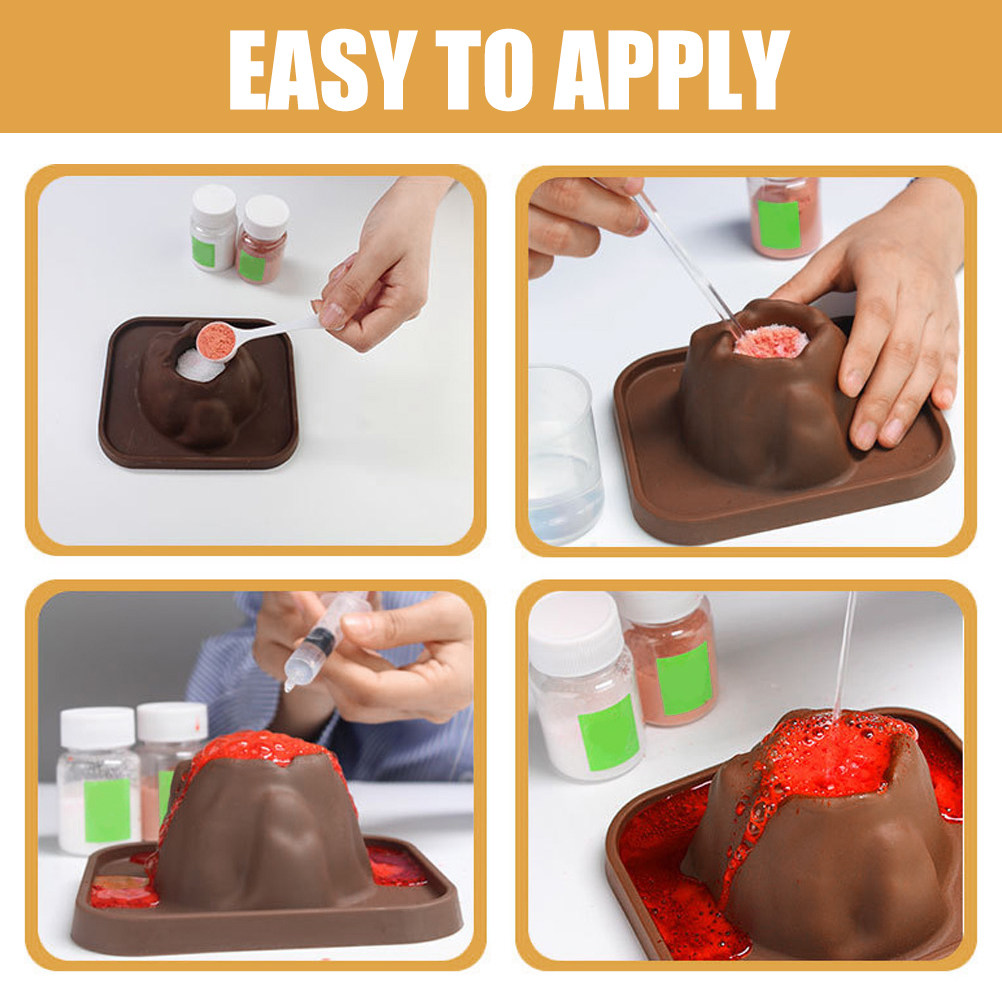 6Pcs Volcano Science Eruptions - Volcano Experiment Kit ulasan dan harga