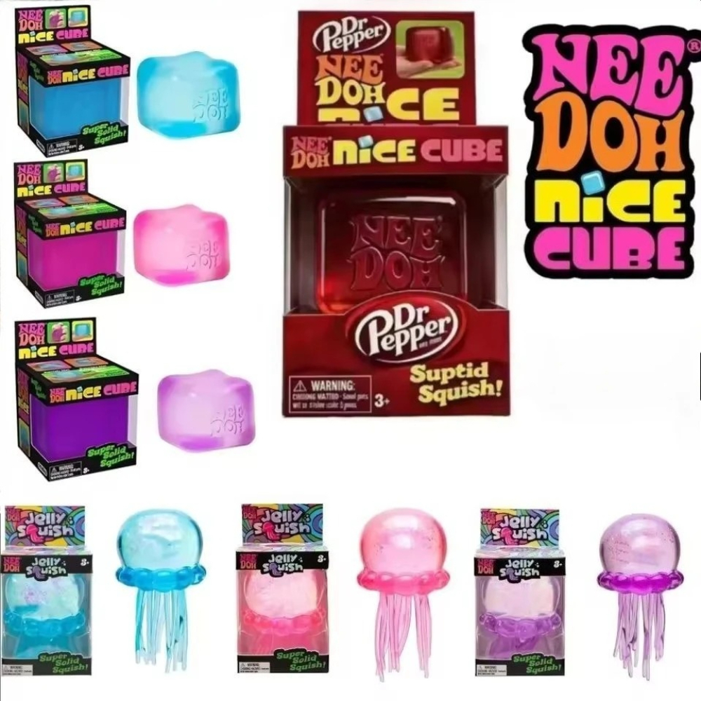 NeeDoh Trending Jellyfish & Cu - Sensory Fidget Toys ulasan dan harga
