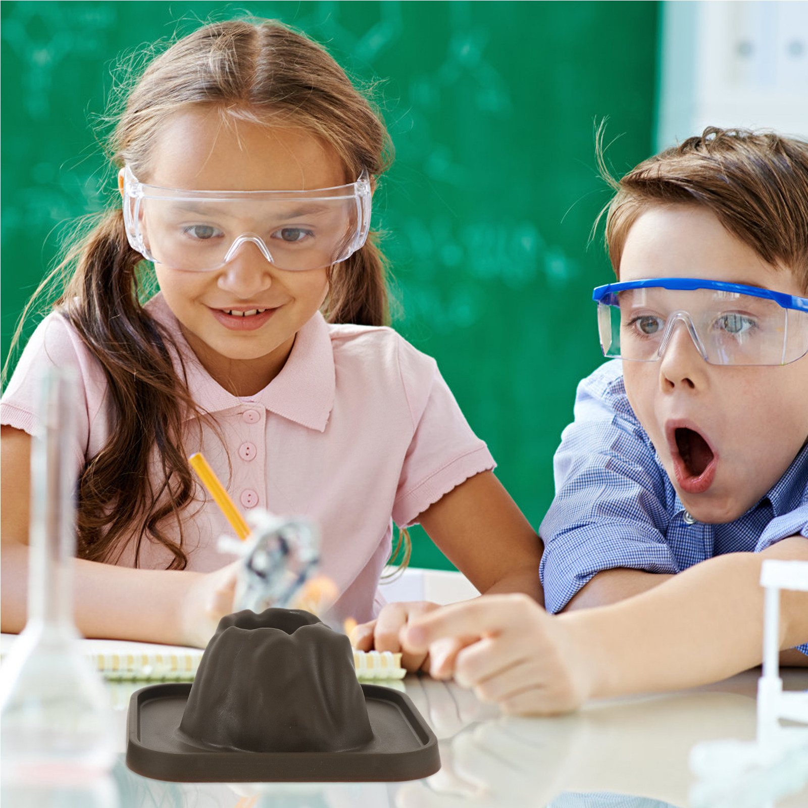 5Pcs Volcano Eruption Scientif - Volcano Experiment Kit ulasan dan harga