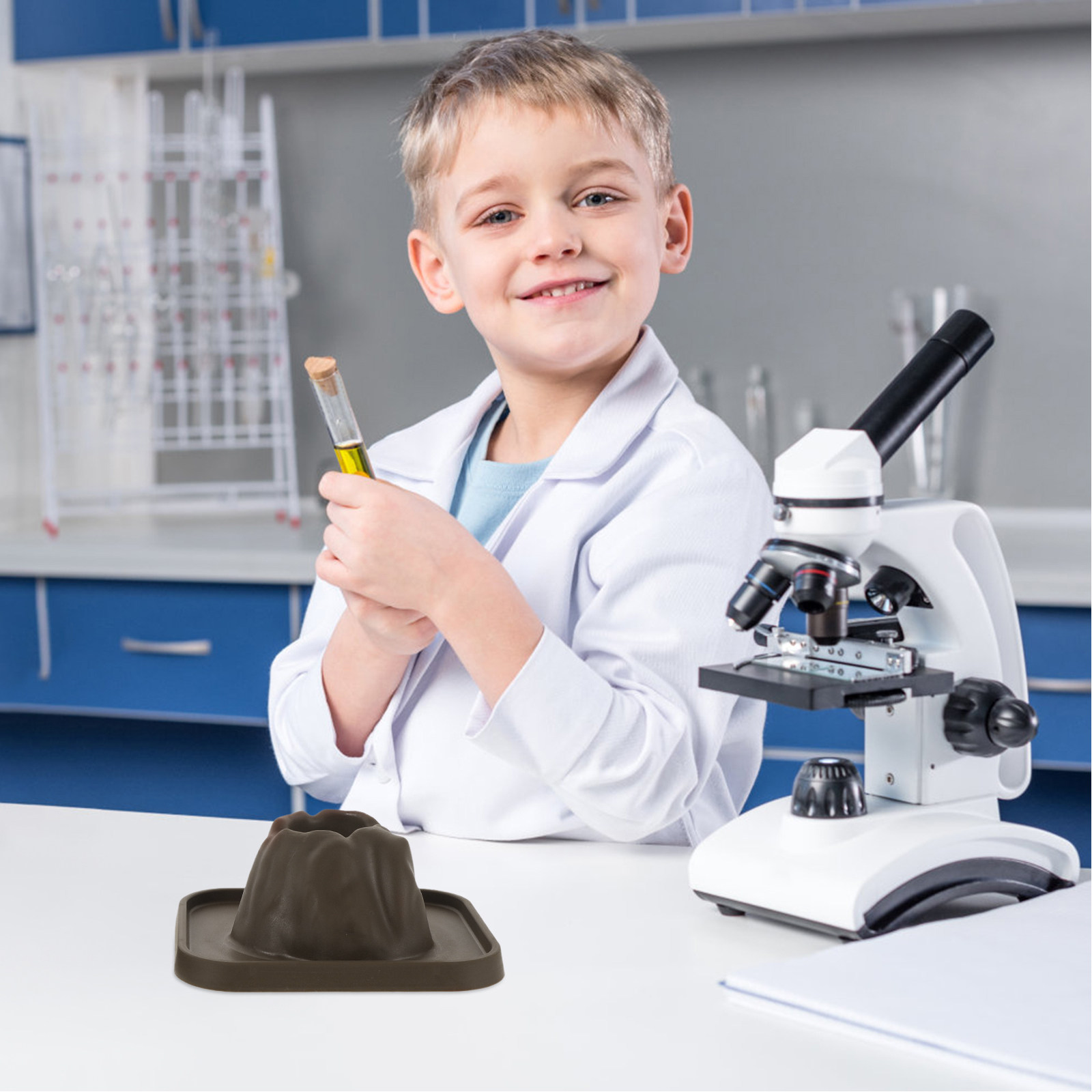 5Pcs Volcano Eruption Scientif - Volcano Experiment Kit ulasan dan harga