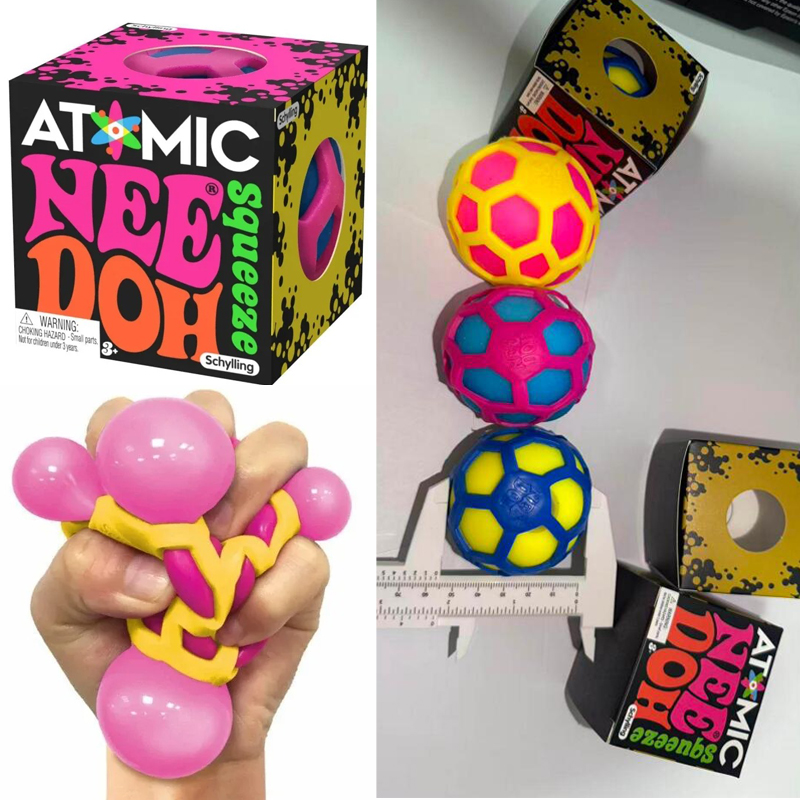 NeeDoh Squishy Schylling Atomi - Sensory Fidget Toys ulasan dan harga