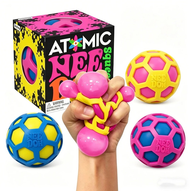 NeeDoh Squishy Schylling Atomi - Sensory Fidget Toys ulasan dan harga