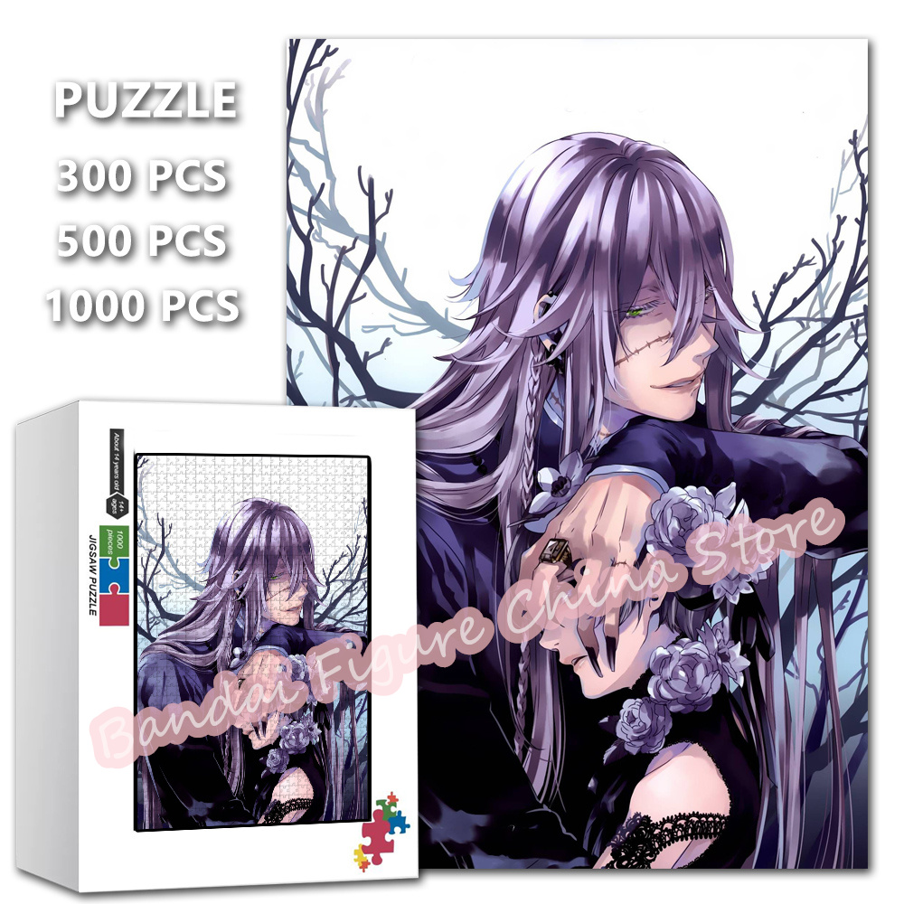 Black Butler Cartoon Print Puz - Kids Toys Under 300 ulasan dan harga