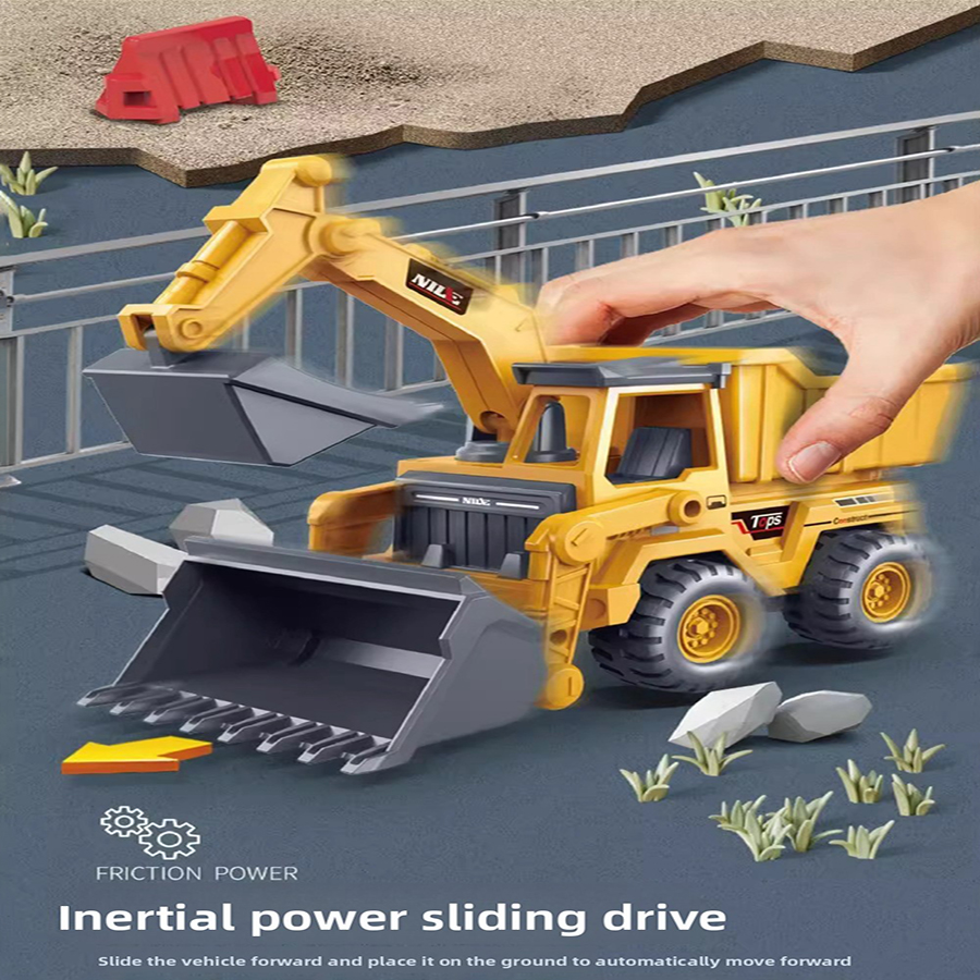 1pcs Excavator Truck Model Toy - Kids Toys Supplier ulasan dan harga