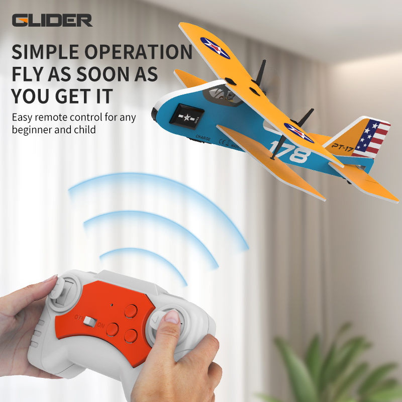 Professional RC Plane 2.4G Rad - Kids Toys Under 50 ulasan dan harga