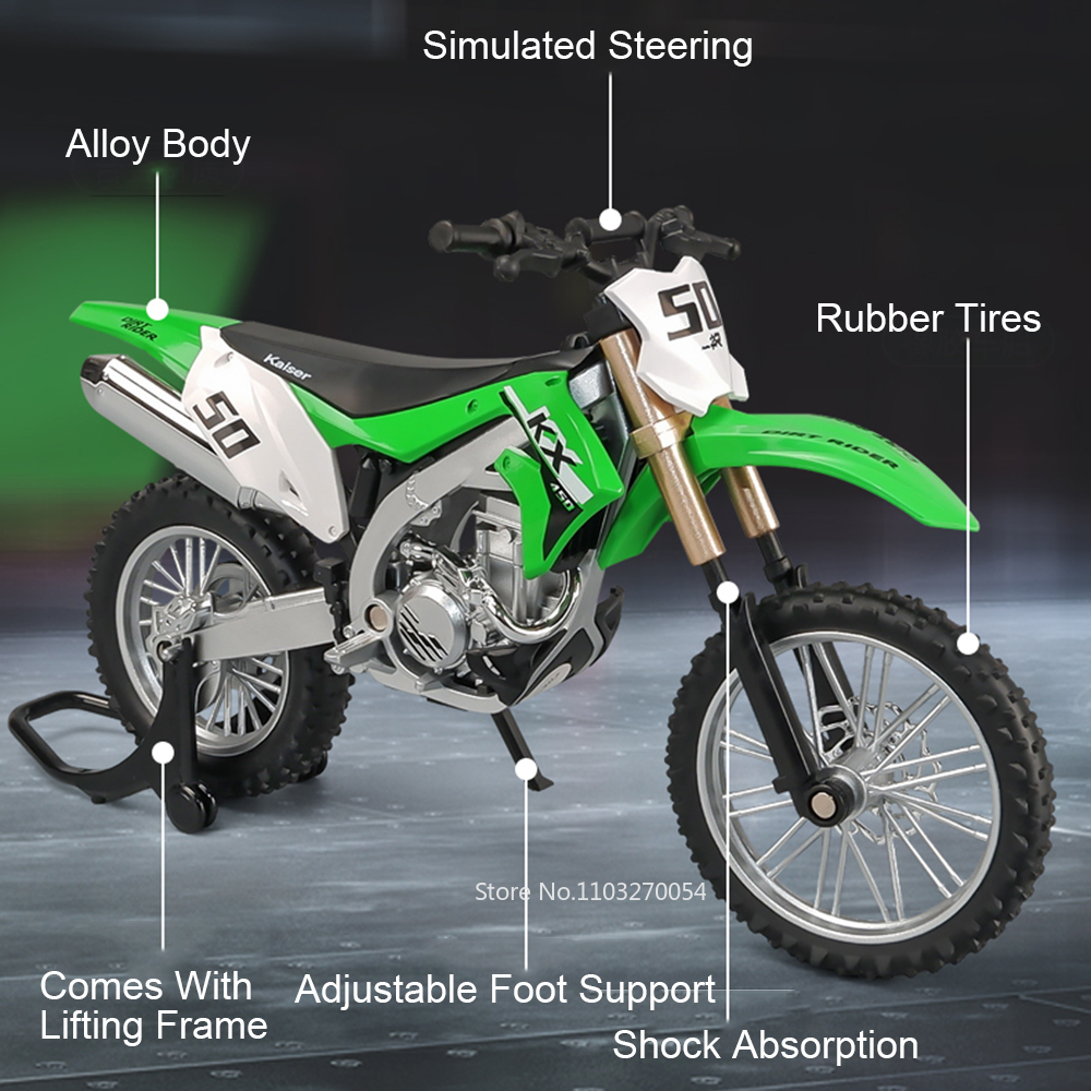 1:12 Kawasaki KX450 NINJA 400  - Kids Toys Cycle ulasan dan harga