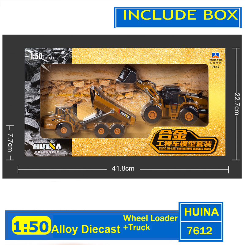 HUINA 1:50 Truck Toy Diecast M - Kids Toys Under 50 ulasan dan harga