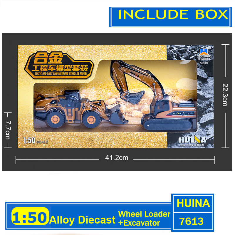HUINA 1:50 Truck Toy Diecast M - Kids Toys Under 50 ulasan dan harga
