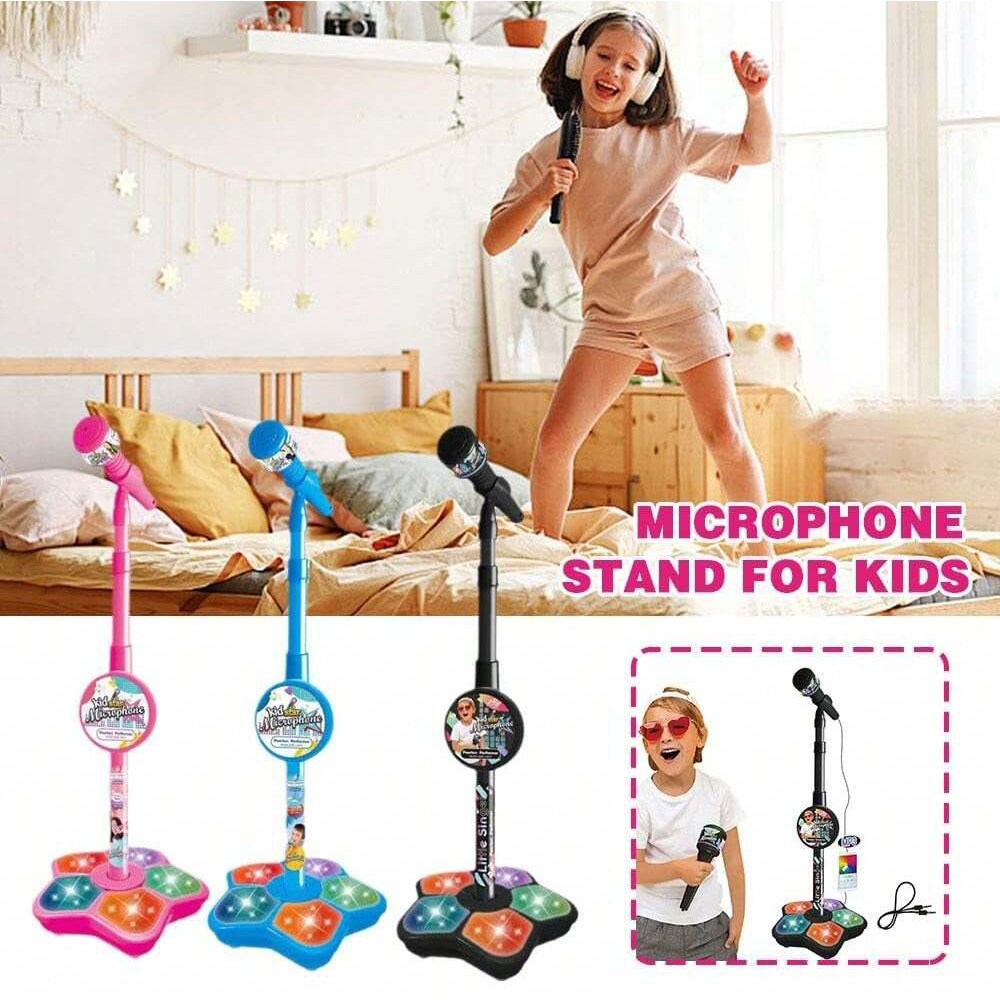 Kids Microphone Stand Toy, Por - Kids Microphone Karaoke ulasan dan harga