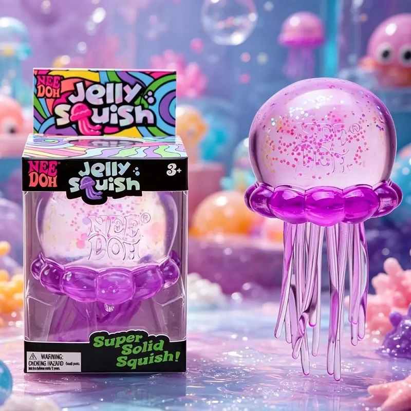 2026 Hot Cute 'Jellyfish Nee D - Sensory Fidget Toys ulasan dan harga