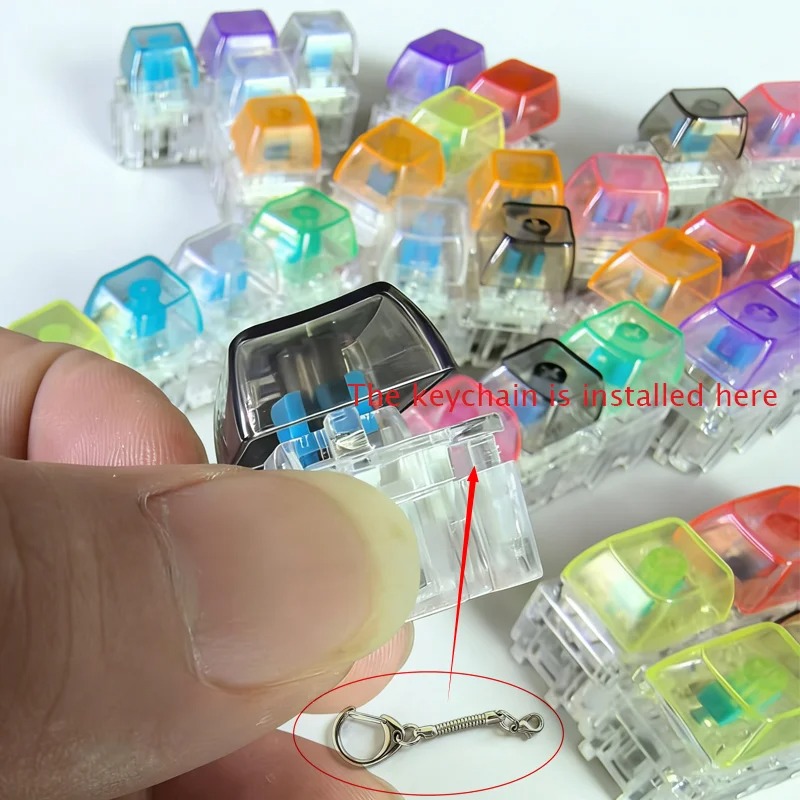 LED Free Assembly Keyboard Key - Sensory Fidget Toys ulasan dan harga