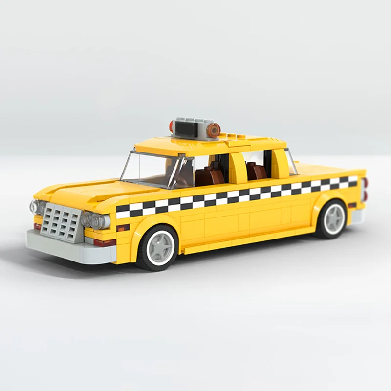 423pcs MOC Taxi Driver NYC Che - Kids Toys Nyc ulasan dan harga