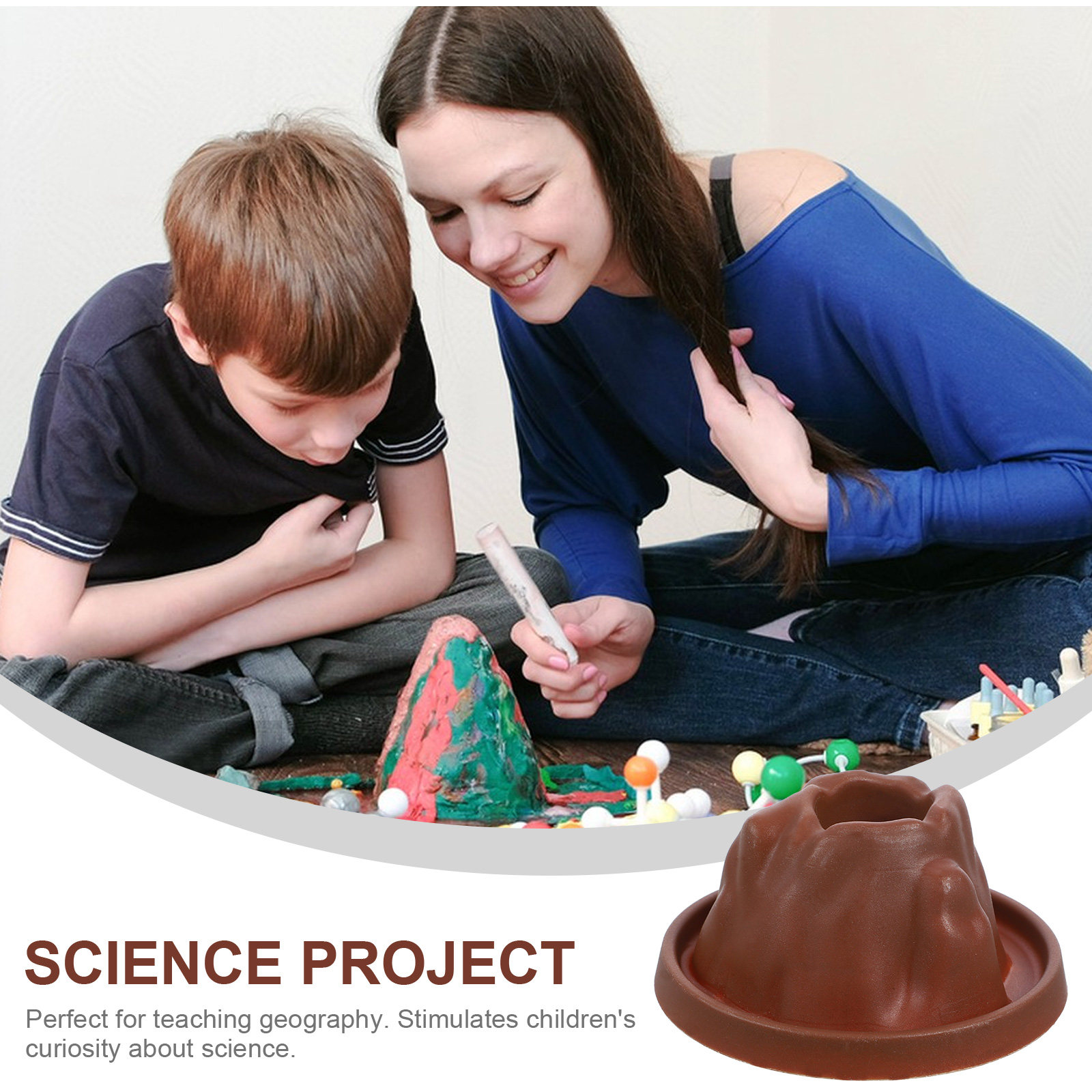 6Pcs Small Volcano Science Kit - Volcano Experiment Kit ulasan dan harga