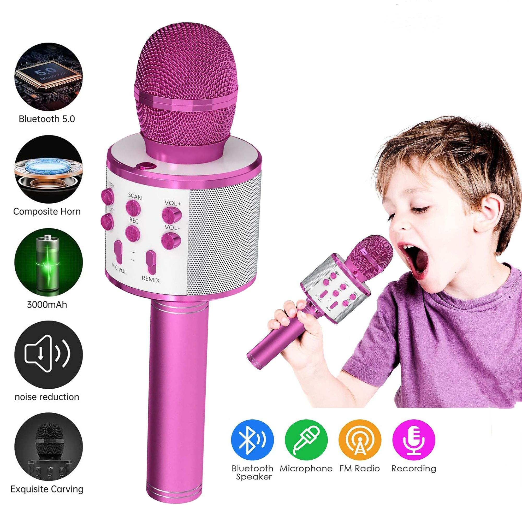 Kids Karaoke Microphone for Gi - Kids Microphone Karaoke ulasan dan harga