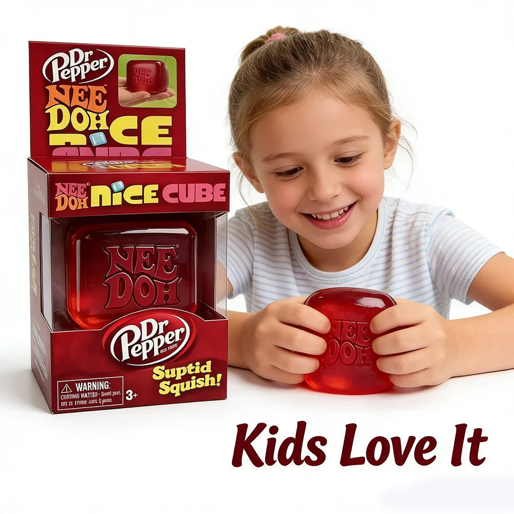 =* Dr Pepper x NeeDoh Nice Cub - Sensory Fidget Toys ulasan dan harga