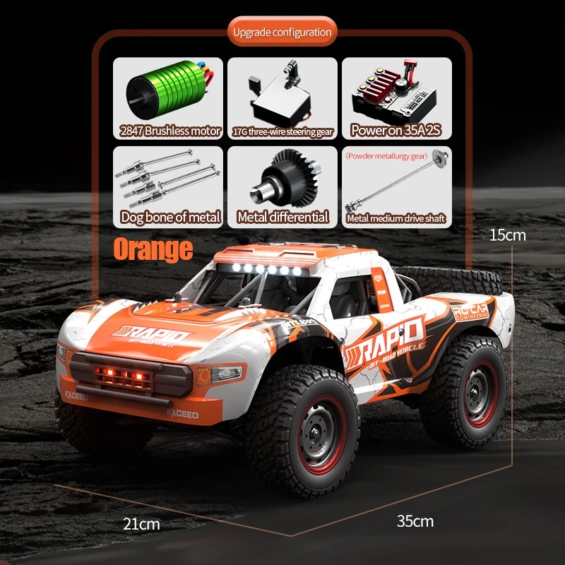 JJRC Q130 1:16 70KM/H 4WD RC C - Kids Toys Cycle ulasan dan harga