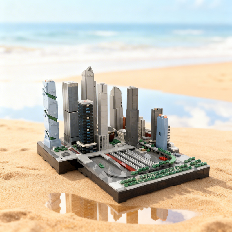 4386pcs MOC Hudson Yards NYC A - Kids Toys Nyc ulasan dan harga