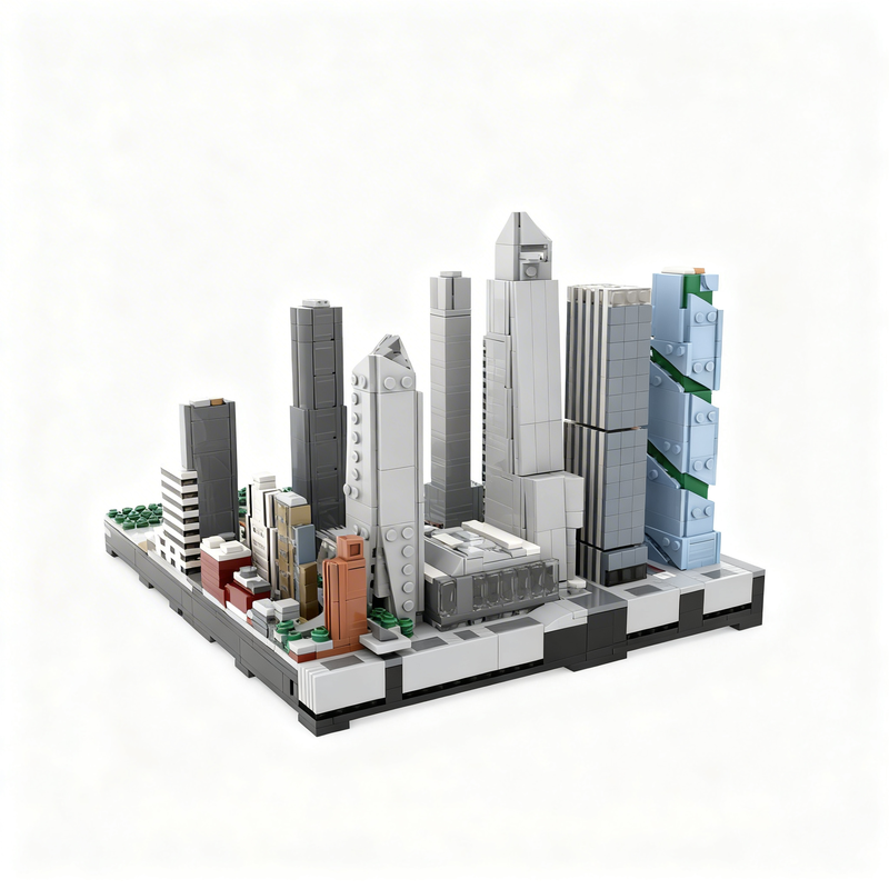 4386pcs MOC Hudson Yards NYC A - Kids Toys Nyc ulasan dan harga