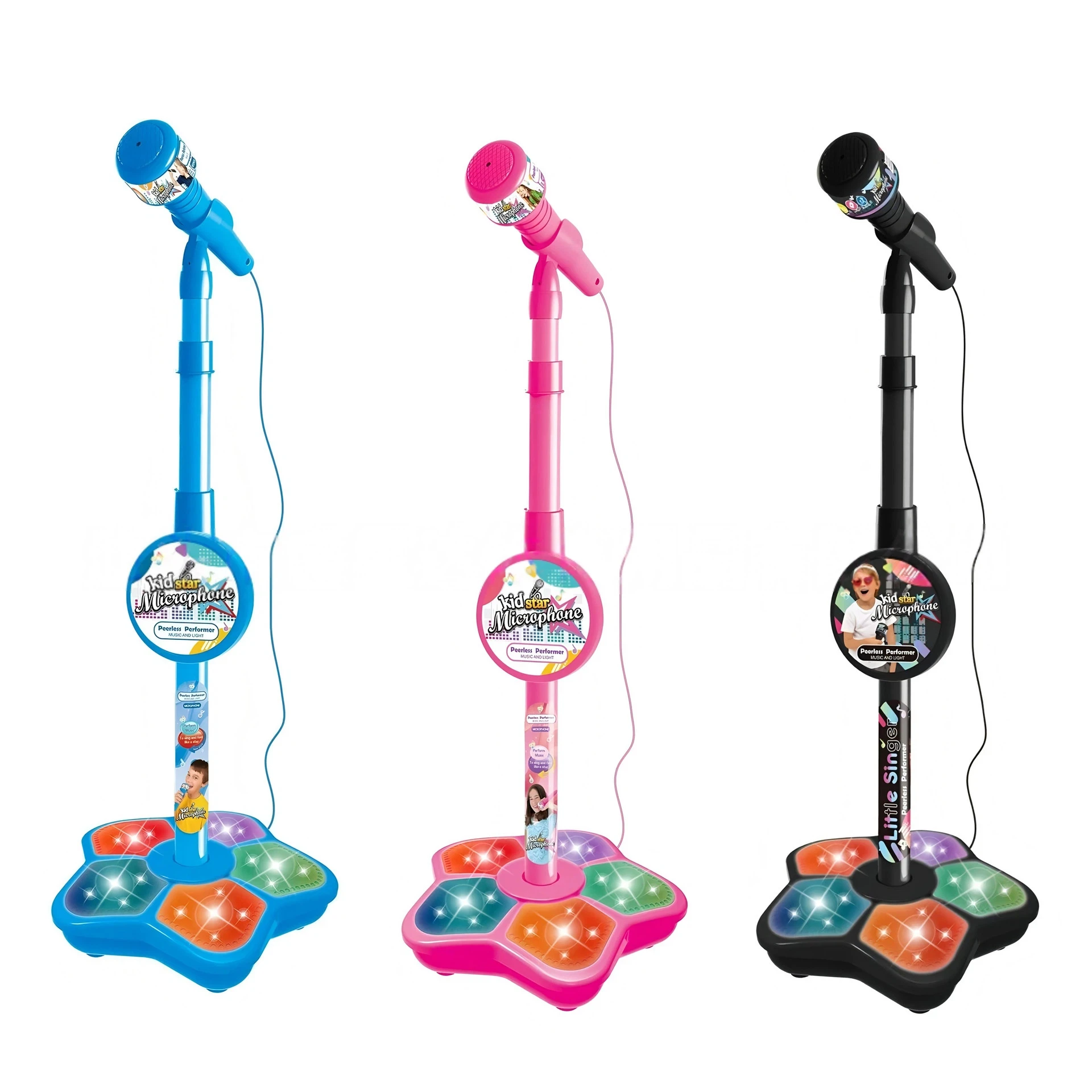 Kids Microphone with Stand Kar - Kids Microphone Karaoke ulasan dan harga