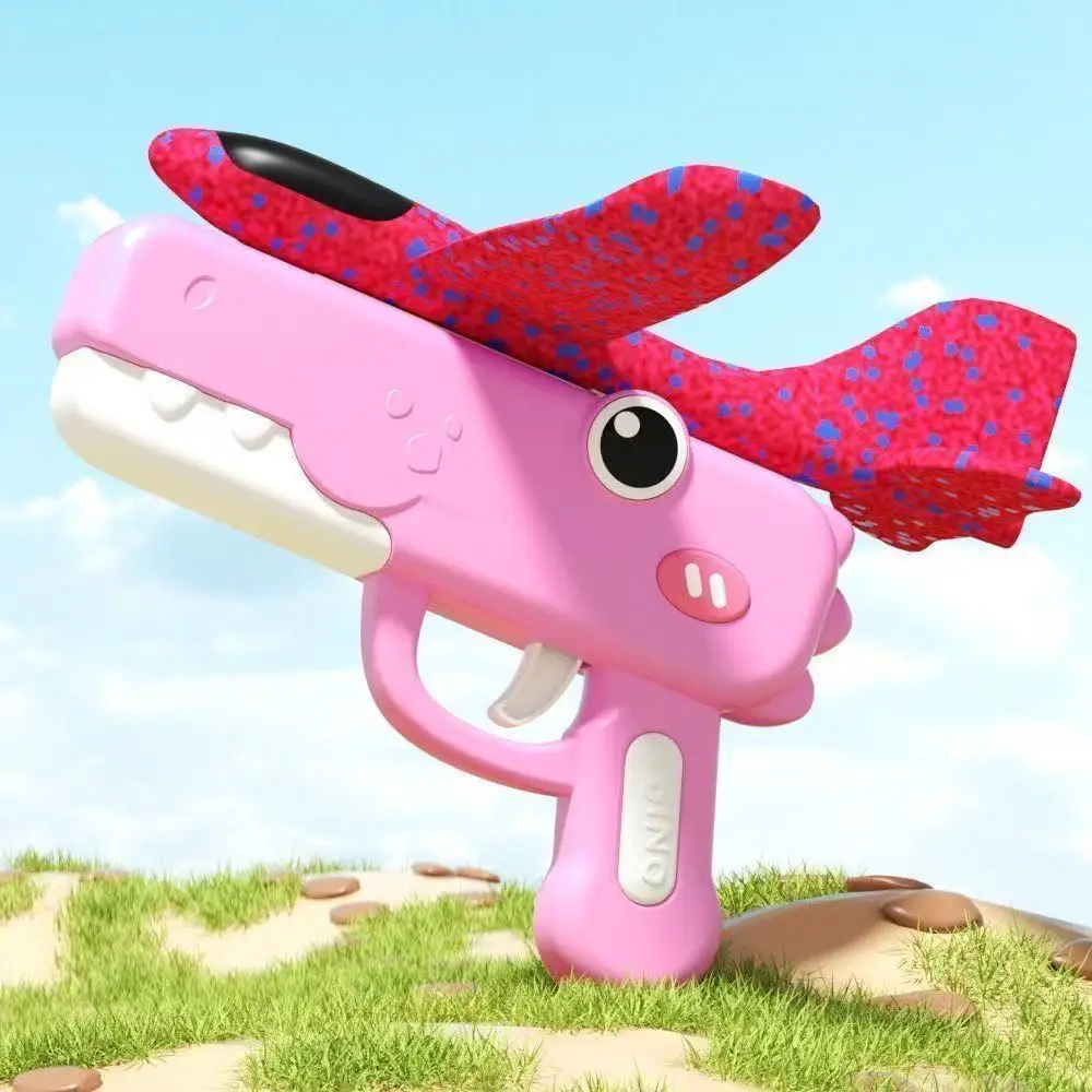 Dinosaur Foam Airplane Launche - Catapult Launcher Toy ulasan dan harga
