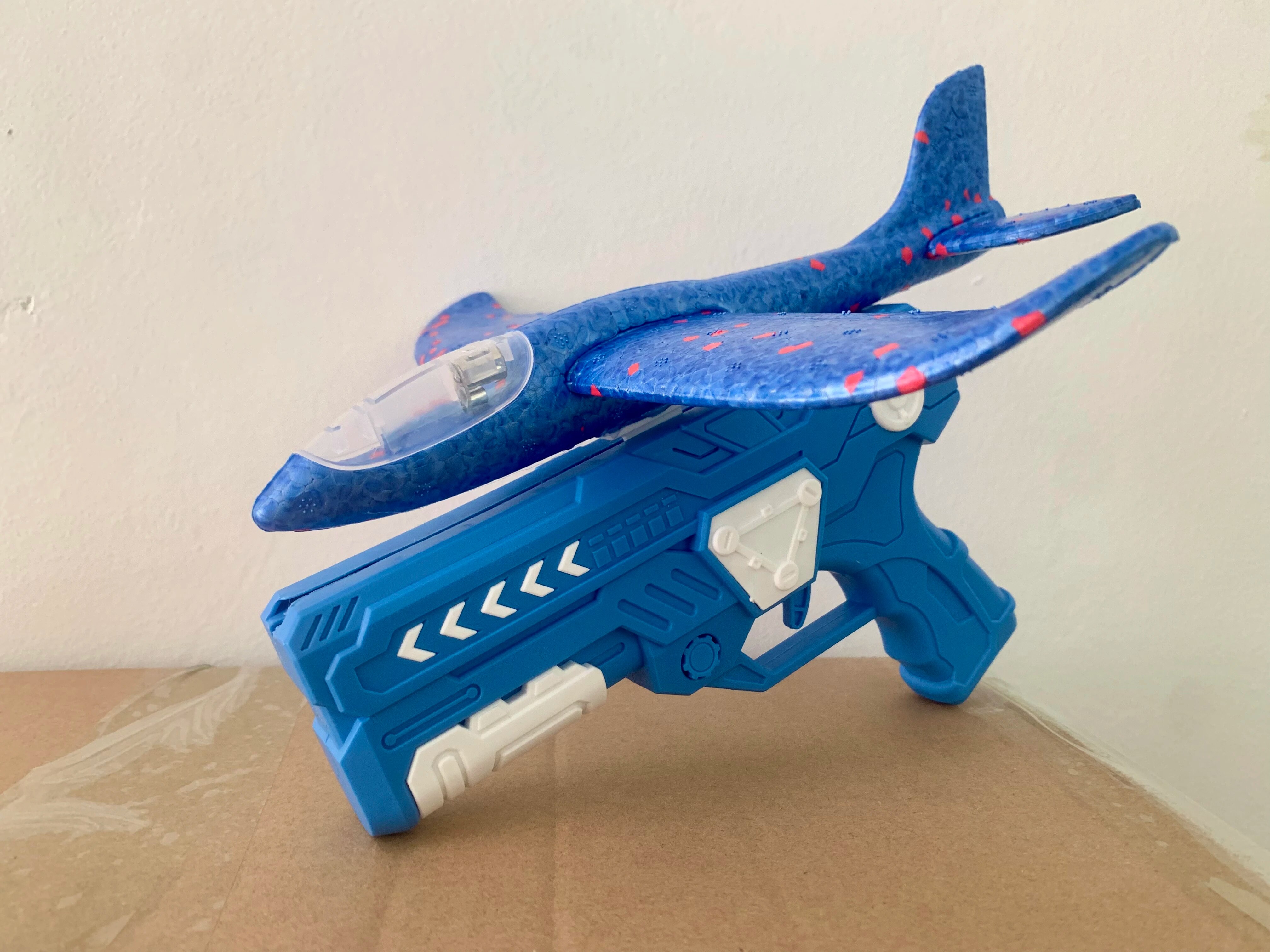 Glowing Foam Aircraft 10M Laun - Catapult Launcher Toy ulasan dan harga