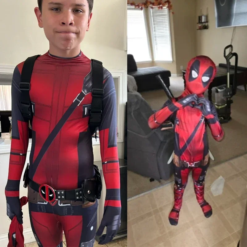 Kids Cosplay Deadpool & Wolver - Kids Toys Play Youtube ulasan dan harga