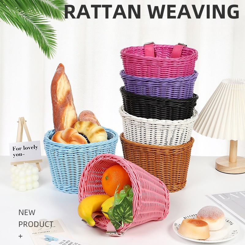 Kids Bike Basket Woven Imitati - Kids Toys Cycle ulasan dan harga