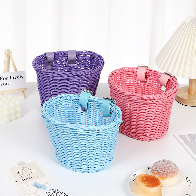 Kids Bike Basket Woven Imitati - Kids Toys Cycle ulasan dan harga