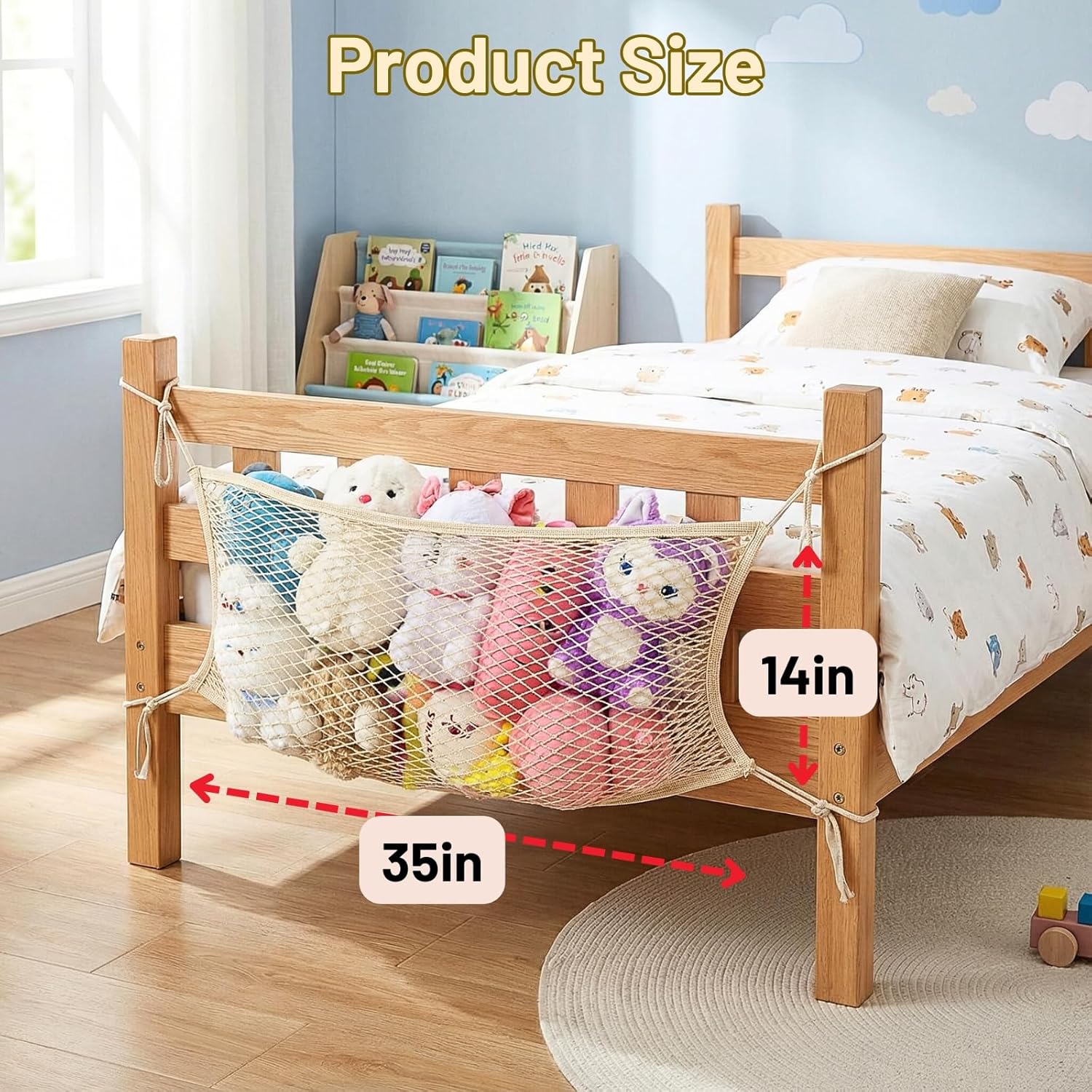 Stuffed Animal Storage Net for - Kids Storage Toys ulasan dan harga