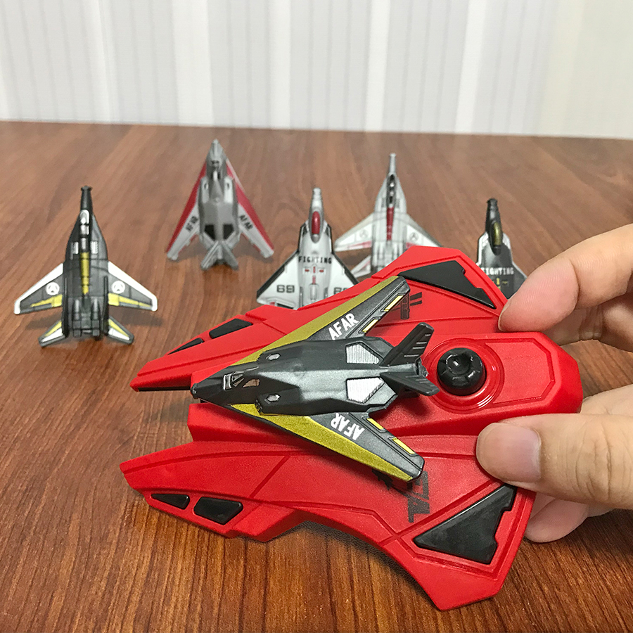 6pcs Fighter Plane Red Launche - Kids Toys Supplier ulasan dan harga