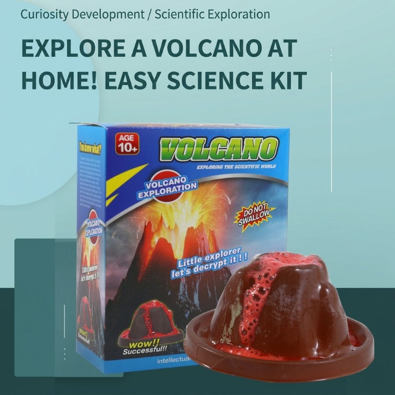 STEM DIY Volcano Eruption Scie - Volcano Experiment Kit ulasan dan harga