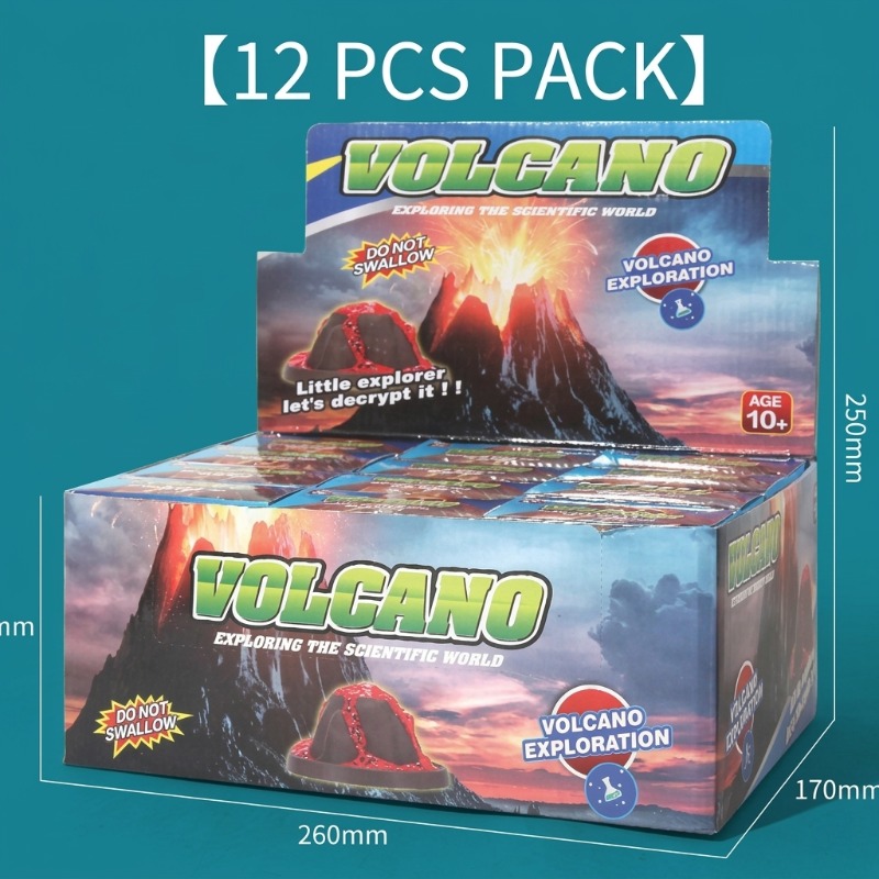 STEM DIY Volcano Eruption Scie - Volcano Experiment Kit ulasan dan harga