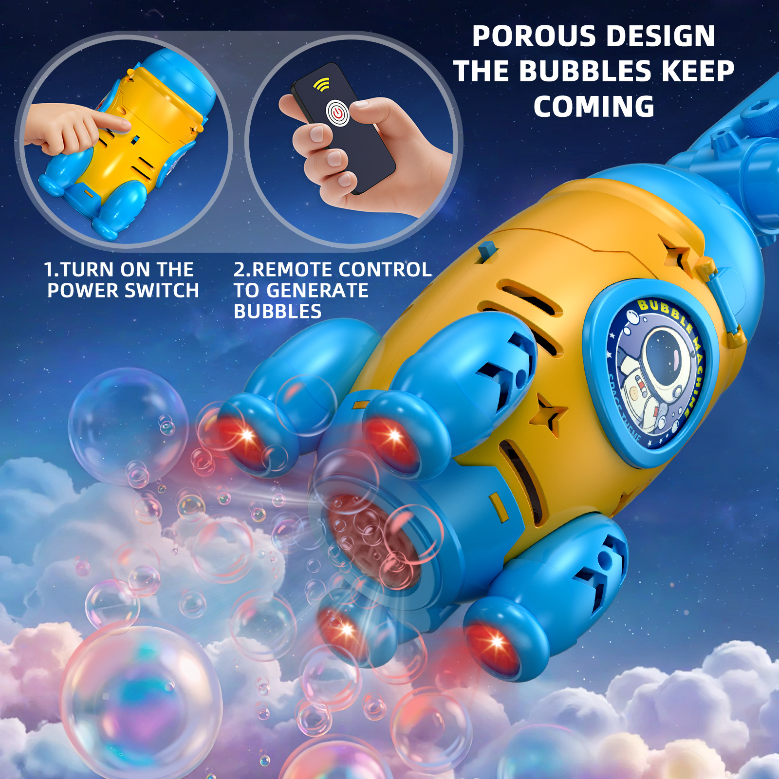 Bubble Machine for Bike, Autom - Kids Toys Cycle ulasan dan harga