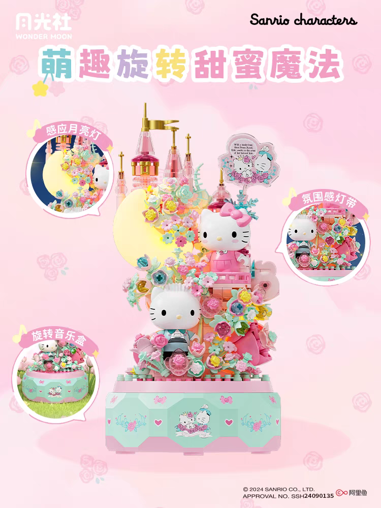 Sanrio Hello Kitty Gemini DIY  - Kids Toys Supplier ulasan dan harga