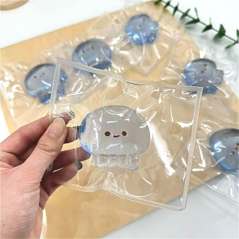1PC Cute Jellyfish Squishy Toy - Kids Toys Easter ulasan dan harga