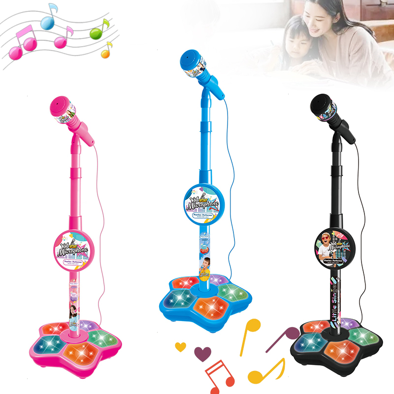Kids Microphone with Stand Kar - Kids Microphone Karaoke ulasan dan harga
